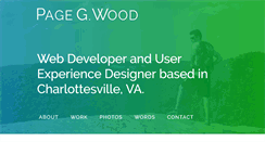 Desktop Screenshot of pagegwood.com